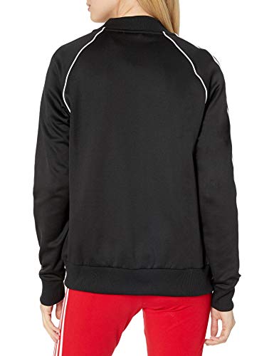adidas Women's Super Women Track Top in Black/White adidas Women's Super Women Track Top in Black/White